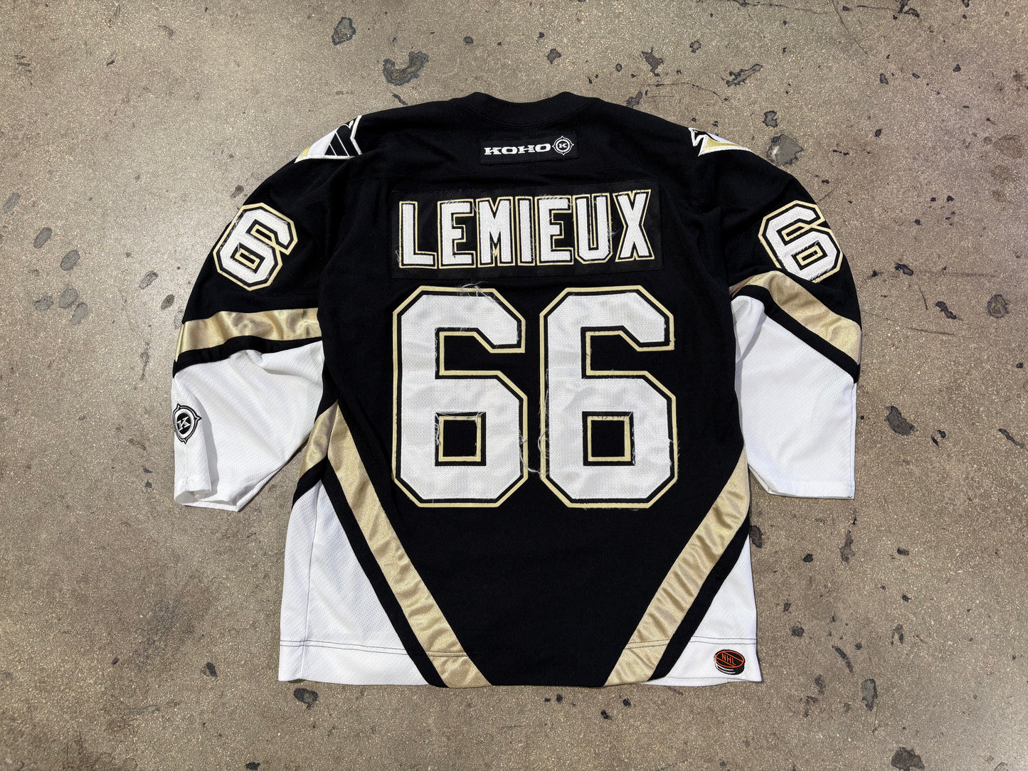 KOHO Pittsburgh Penguins Lemieux #66 Authentic Jersey Size Large