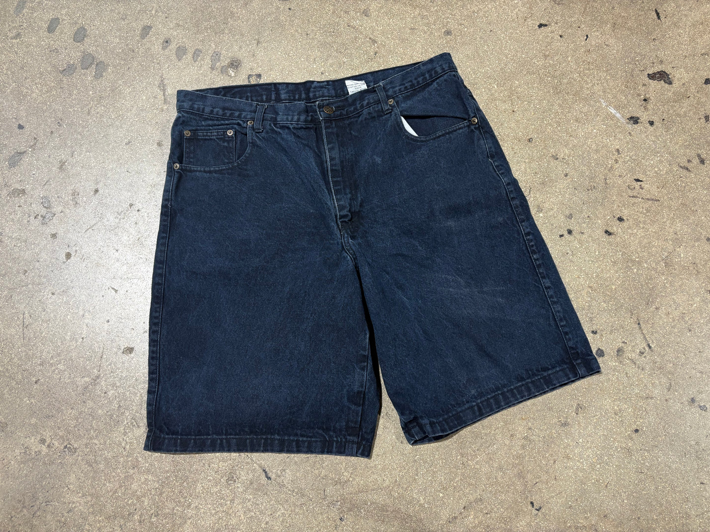 Galapago Denim Jean Shorts - Dark Wash Size 38
