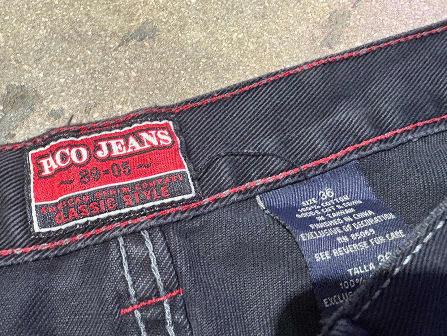 Paco Jeans Denim Shorts - Black Size 36