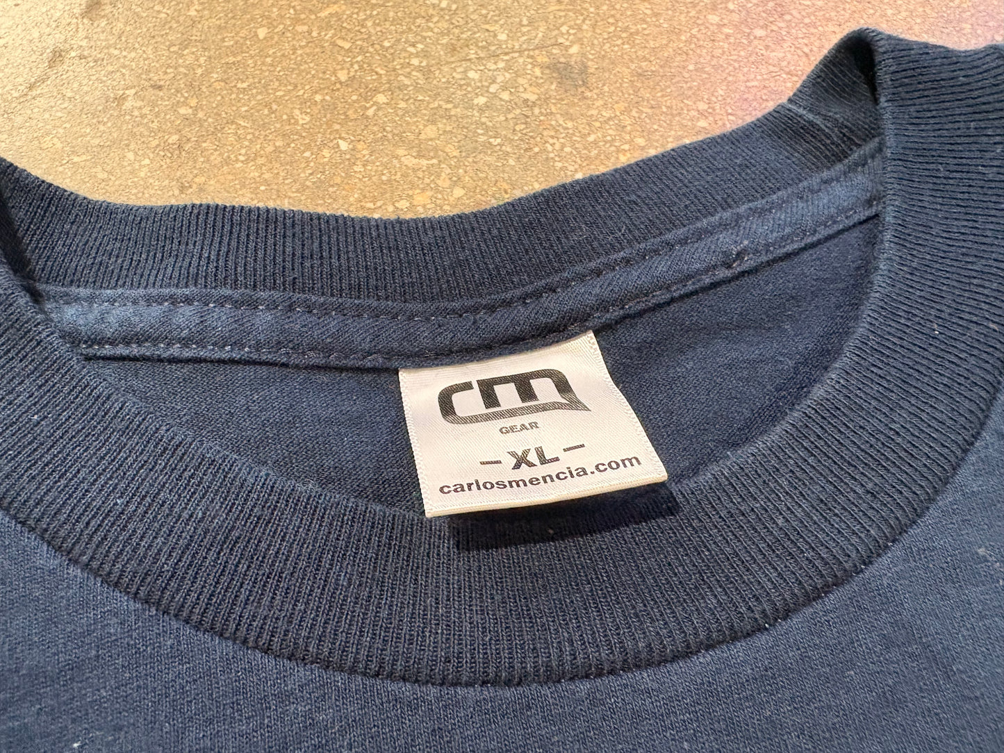 Carlos Mencia Dee Dee Dee Tee - Navy Size XL