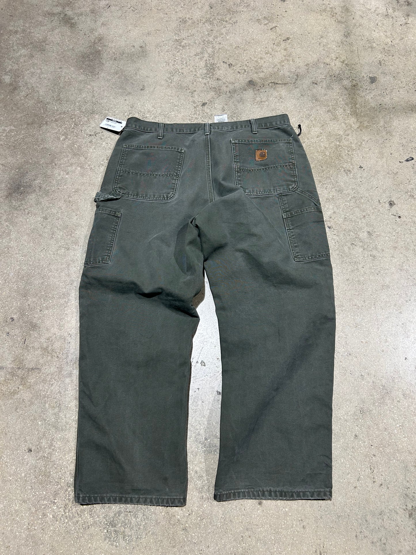 Carhartt Carpenter Pants - Olive Size 38x30