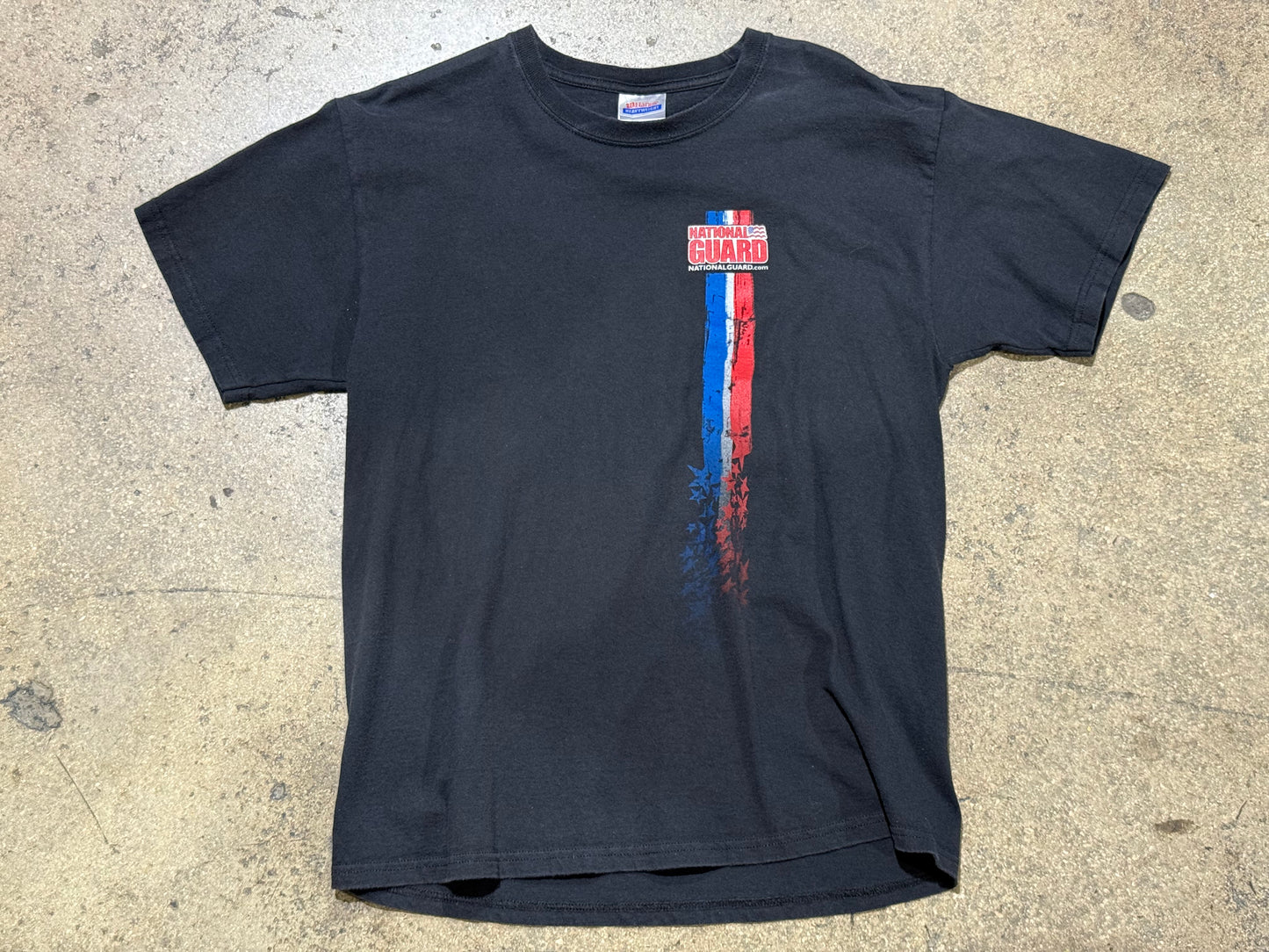 National Guard Micheal Jordan Motorsports Tee - Black Size Large
