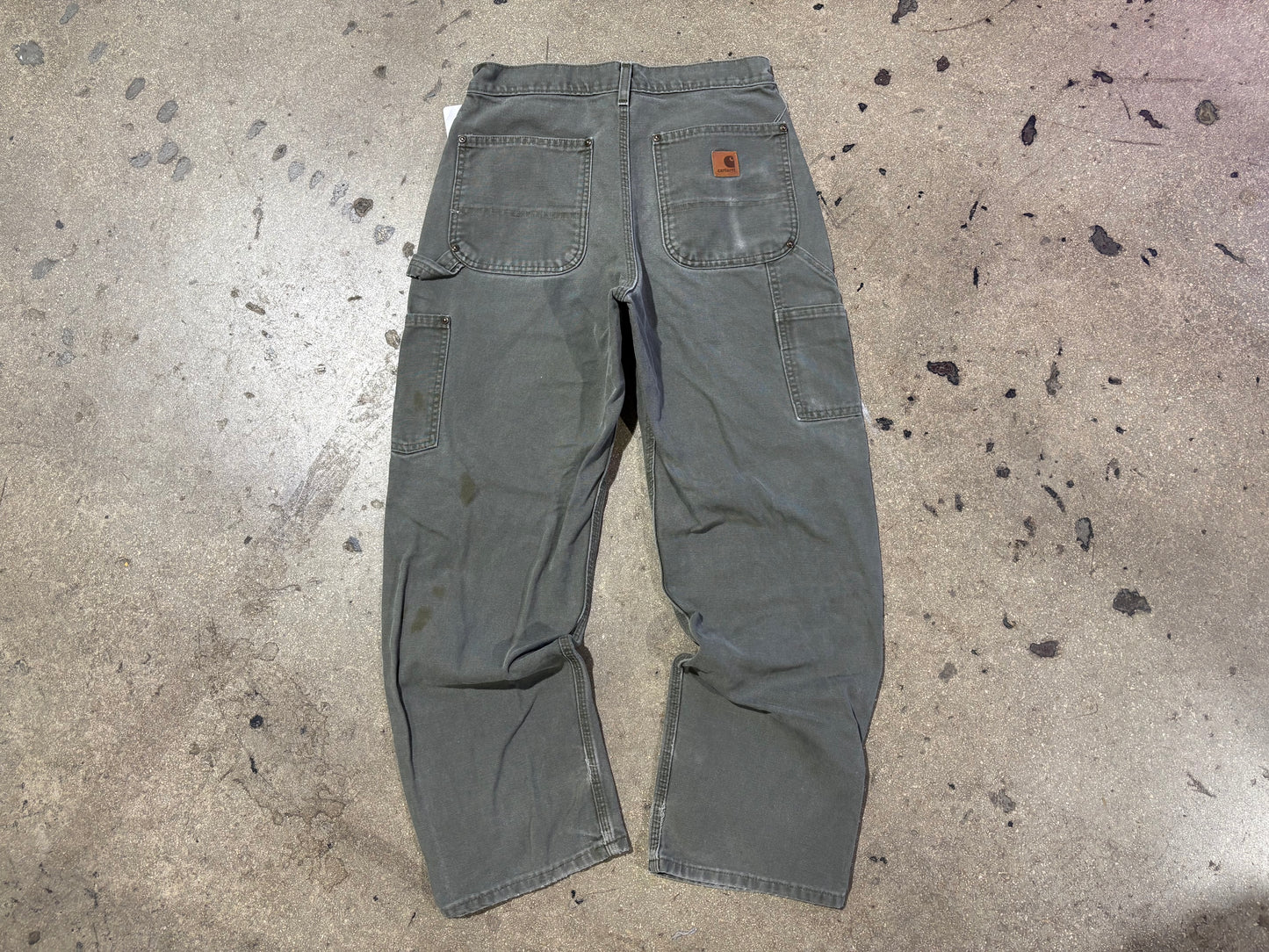 Carhartt Double Knee Pants - Olive Size 31x30