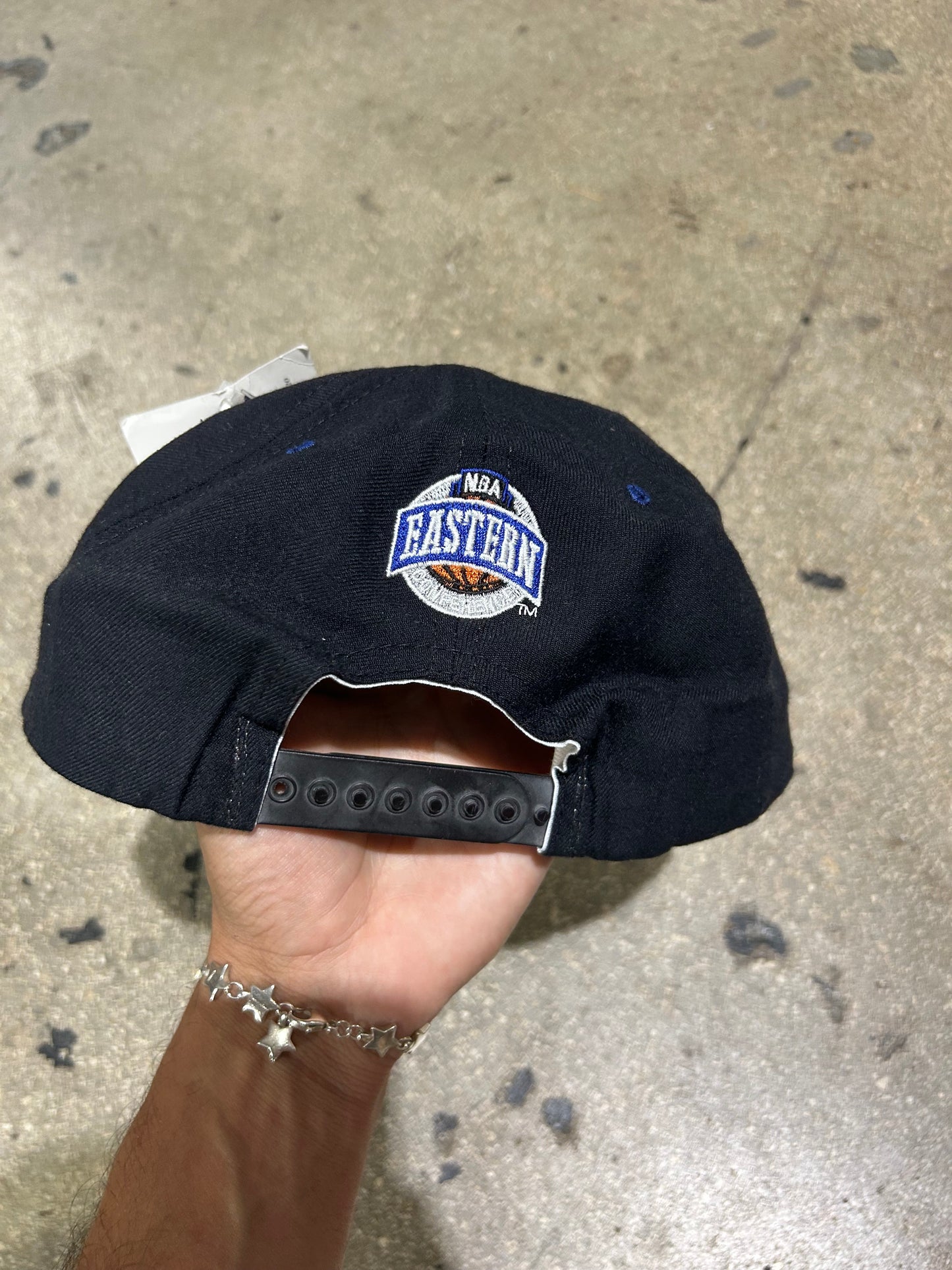 New York Knicks Basketball Hat - Black/Blue