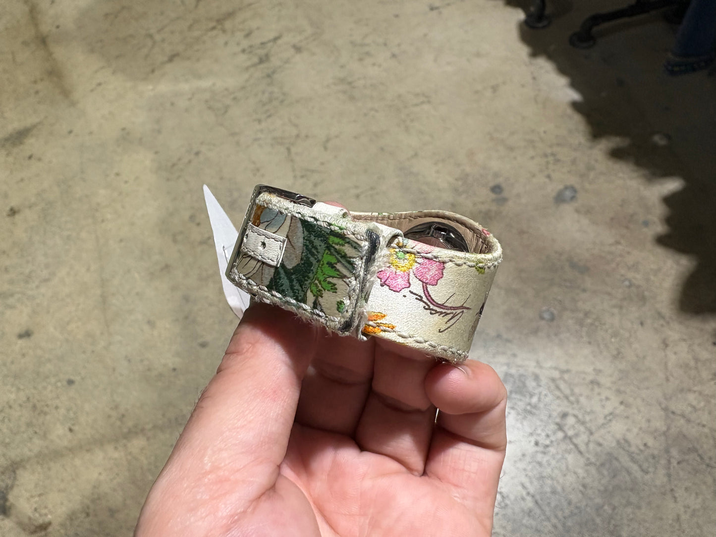 2005 Gucci G-Bandeau Floral 20 Quartz Watch