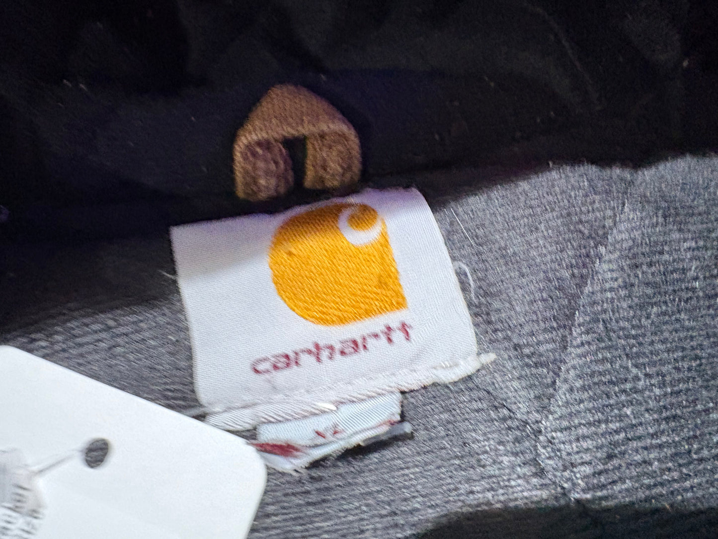 Carhartt Hooded Jacket - Golden Brown Size XL