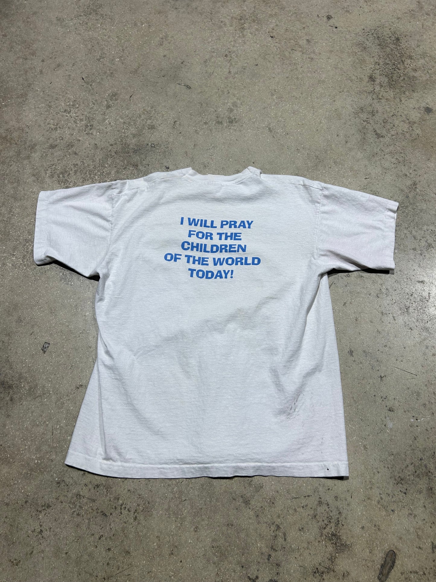 1993 Catch The Vision Tee - White Size Large