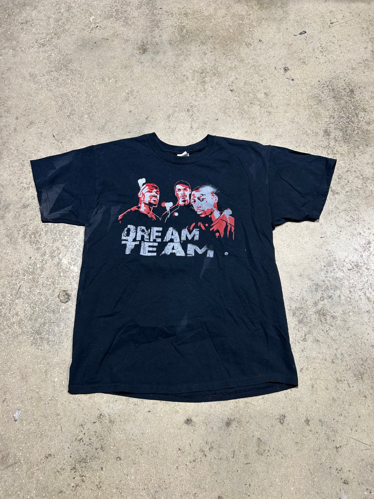Miami Heat Big 3 Tee - Black Size Large