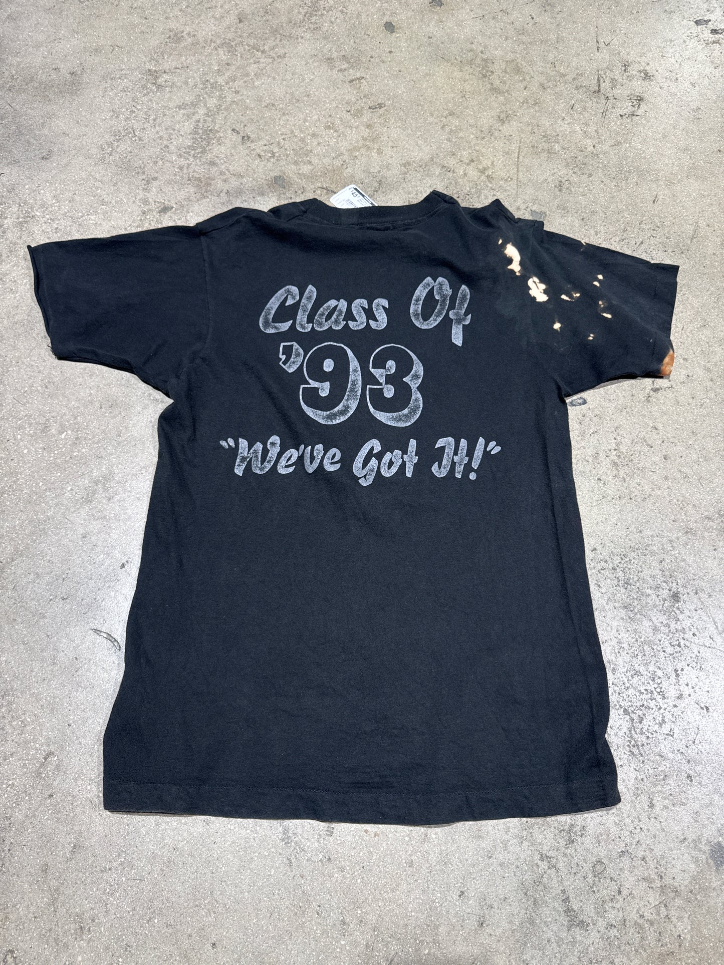 1993 Carol City High School Class of 93' Tee - Black Size Large (21 x 29)