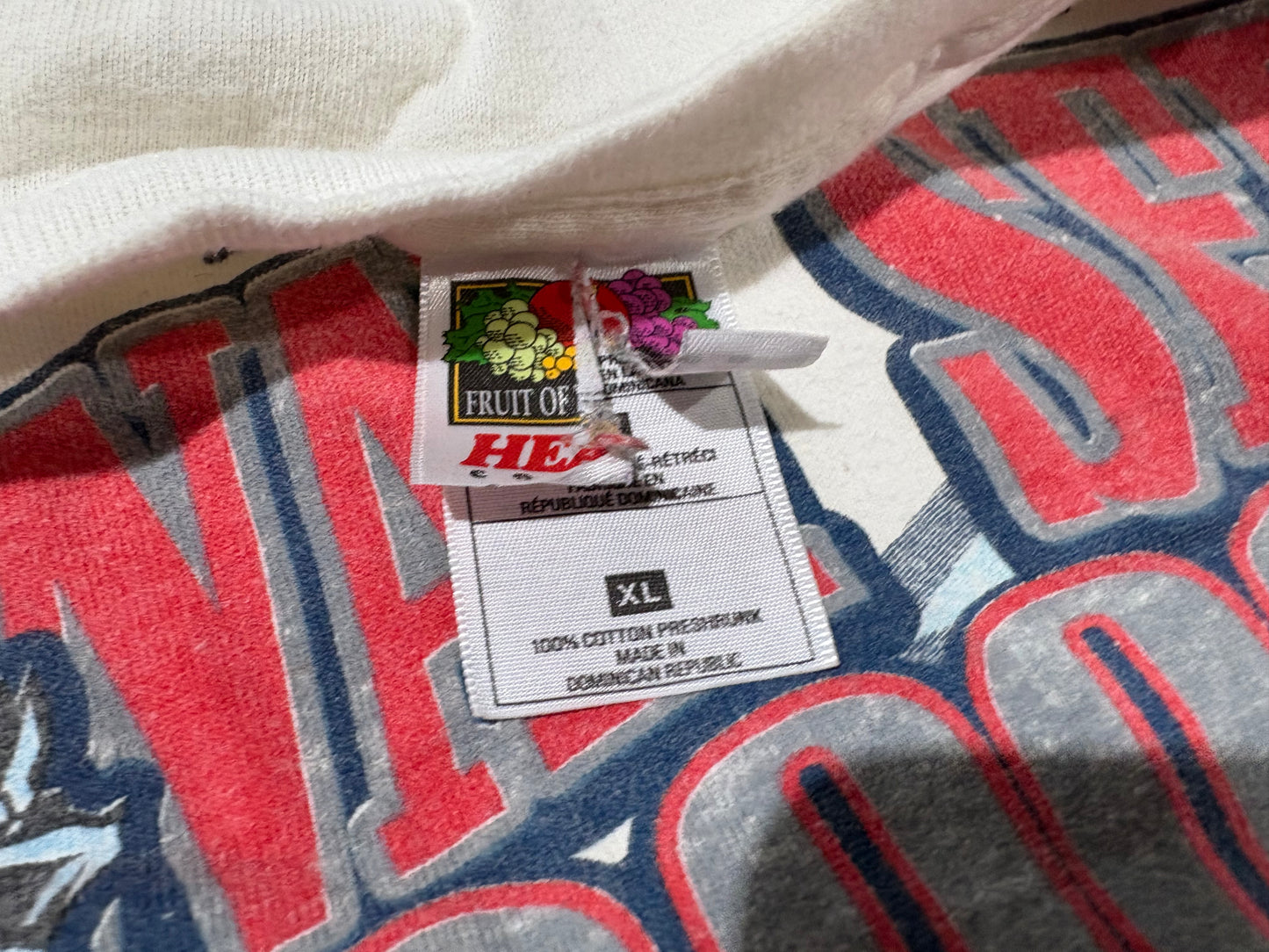 2000s Yankees vs Mets Subway Series World Series Tee - White Size XL