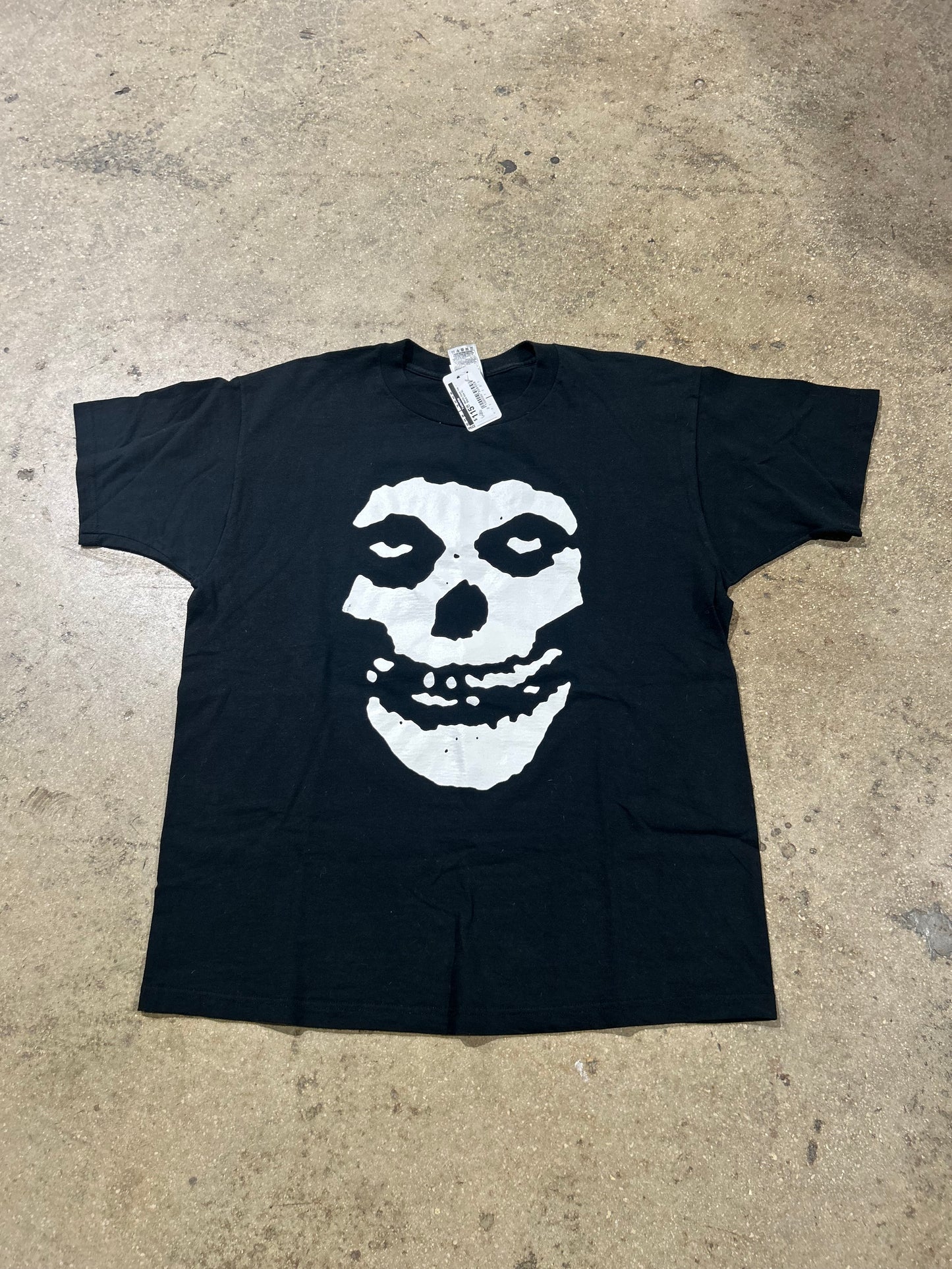 Misfits Ghost Tee - Black Size XL