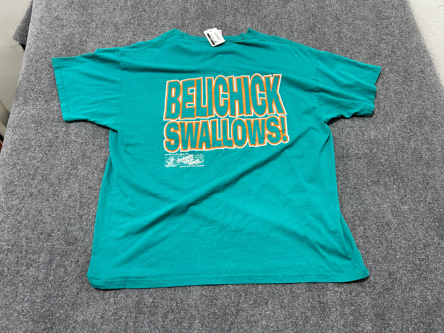 Tom Brady Sucks Tee - Teal/Orange Size XXL