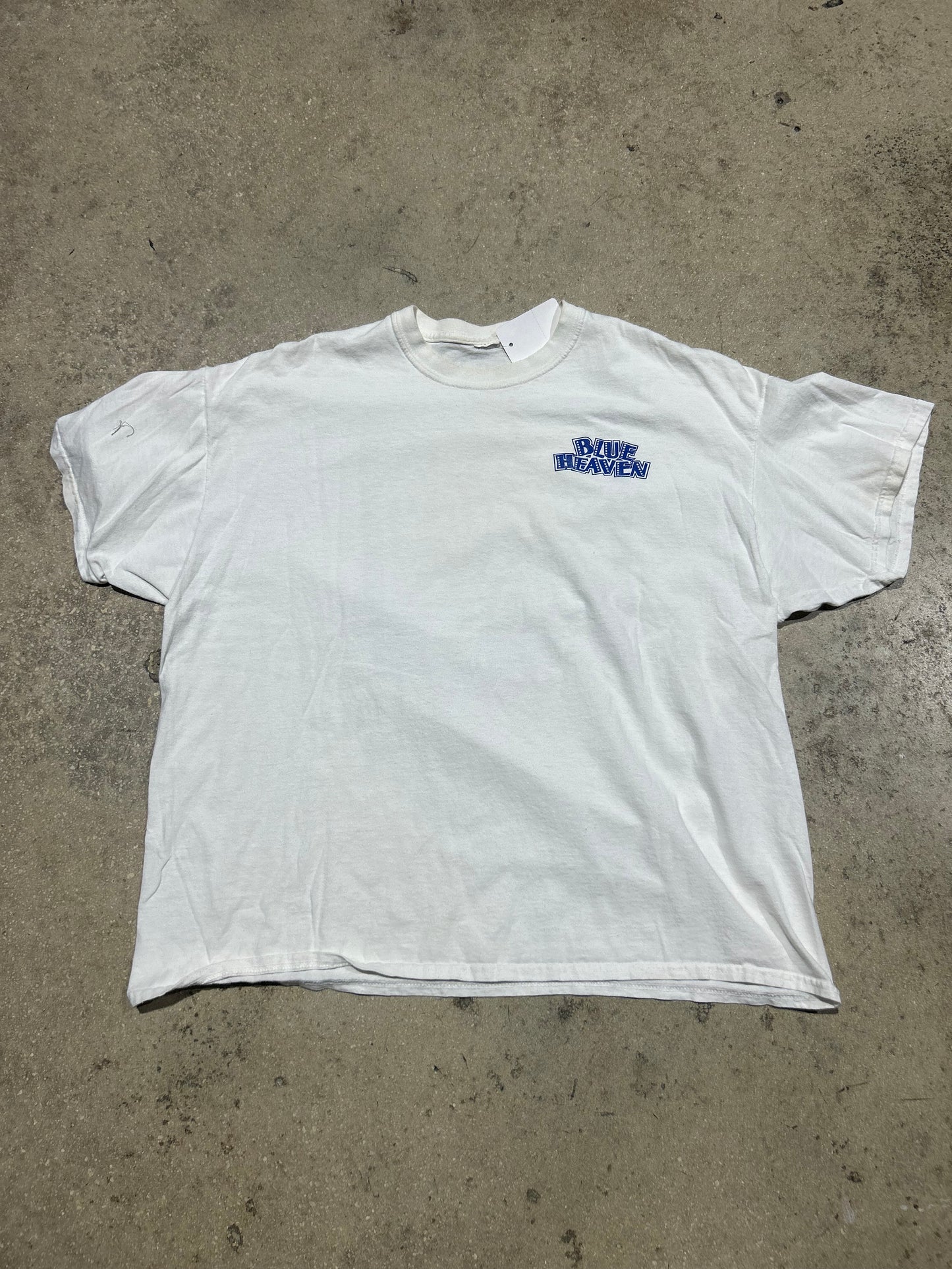 Blue Haven Goombay Tee - White Size Medium