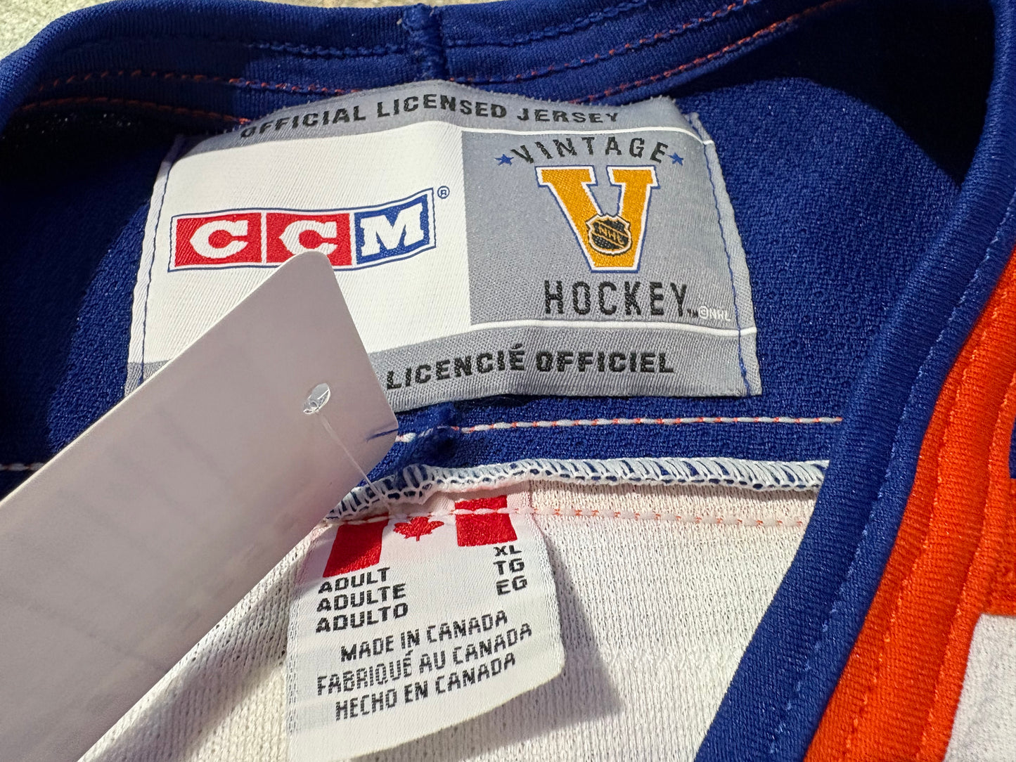 CCM Edmonton Oilers Gretzky #99 Authentic Jersey Size XL