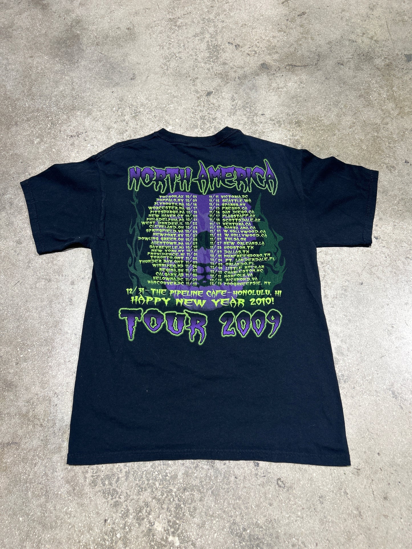 2009 Misfits Tour Tee - Black Size M