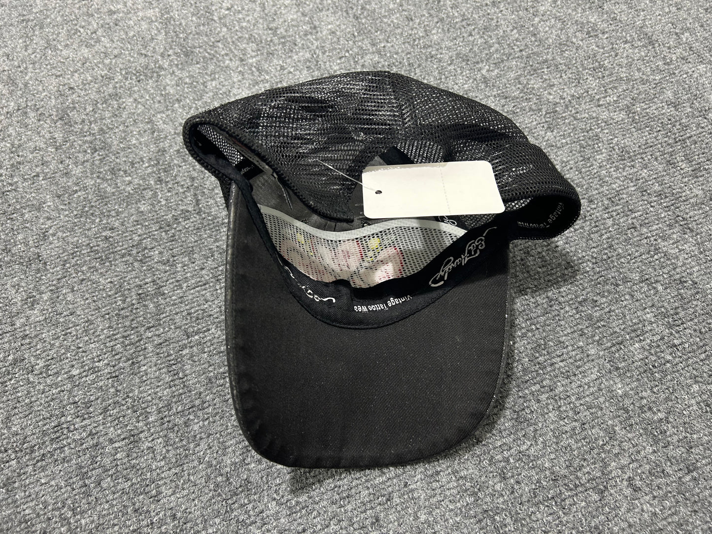 Ed Hardy Love Glitter Hat - Black