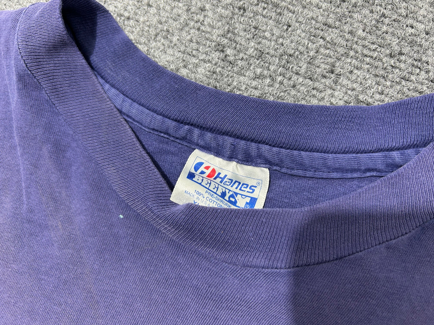 Aquarium Fish Wrap Around Tee - Navy Size XL
