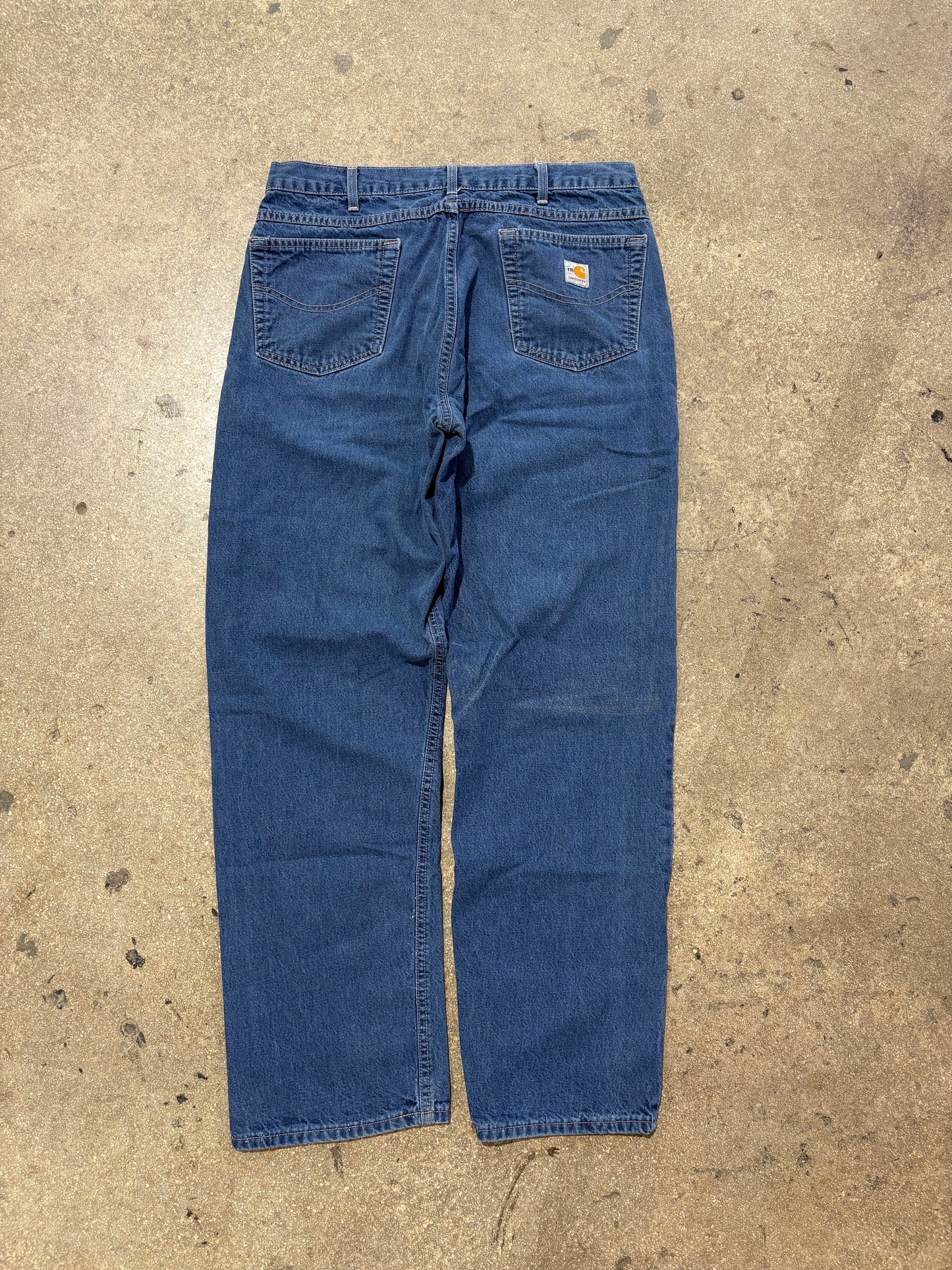 Carhartt FR Denim Jeans - Blue Size 36 x 32