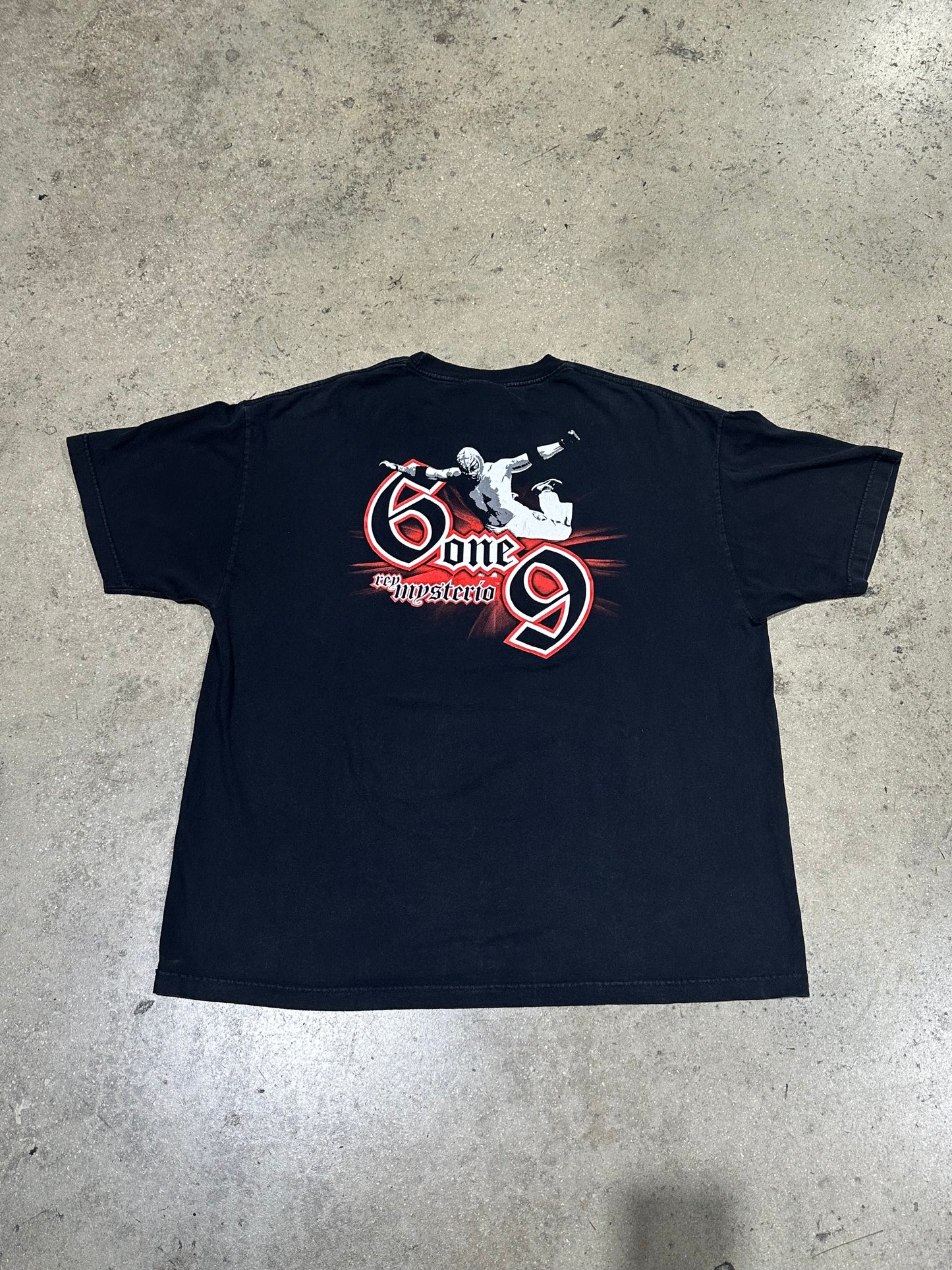 2002 WWE Rey Mysterio Tee - Black Size XXL