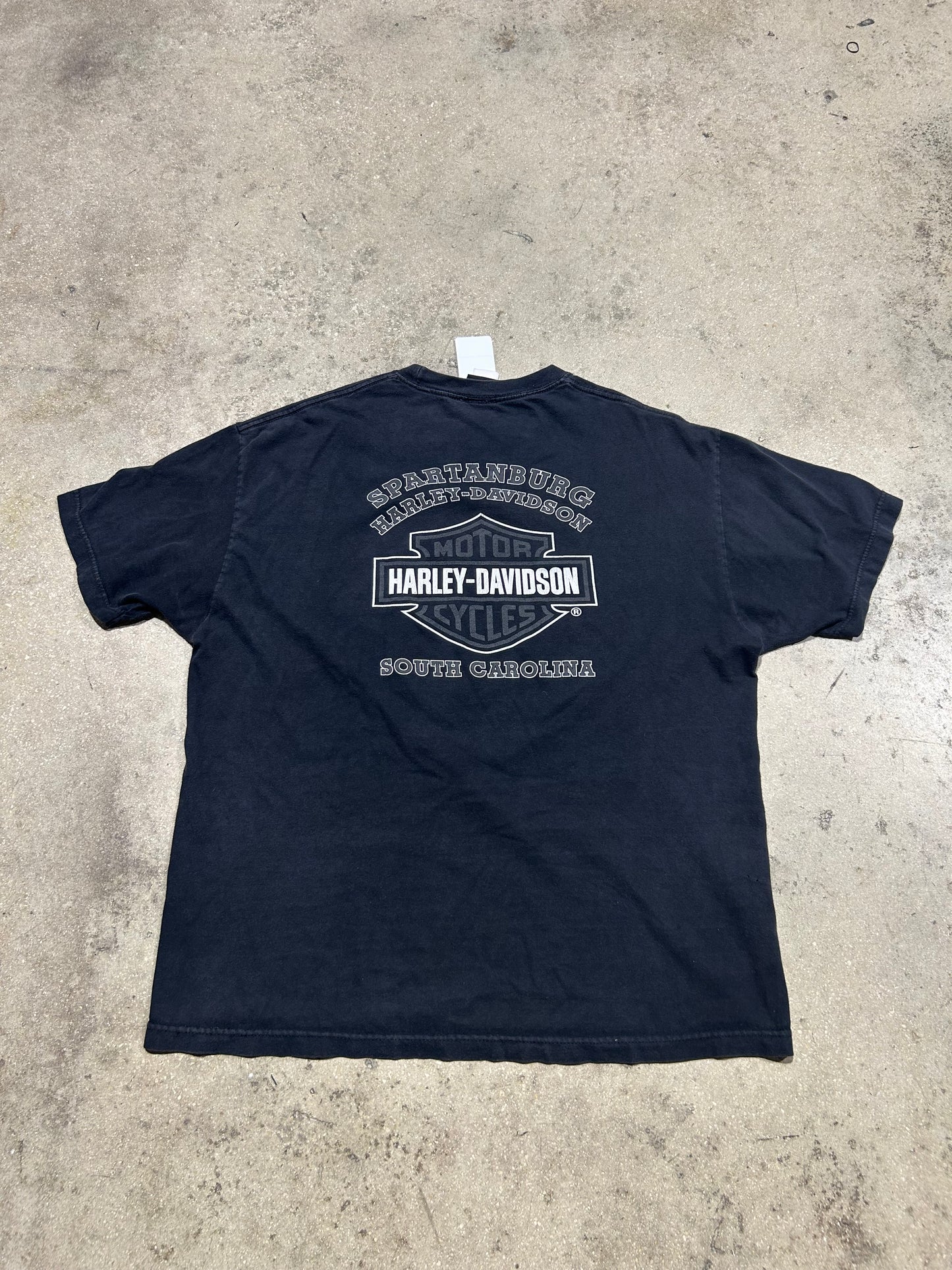 2008 Harley Davidson Hog Tee - Black Size XL