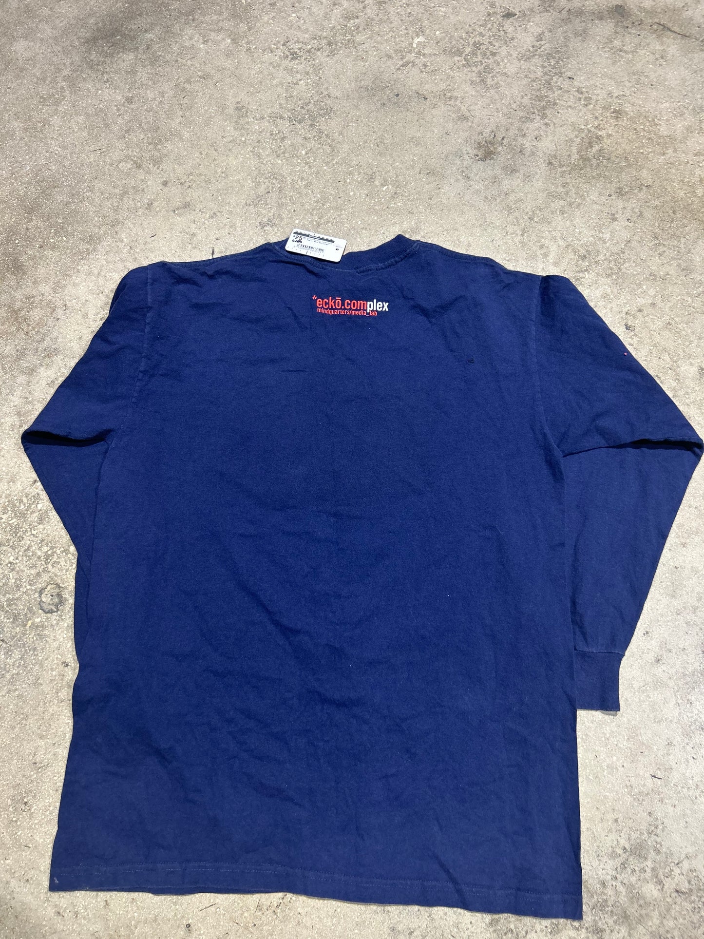 Ecko UNLMTD. Longsleeve Tee - Navy Size Large