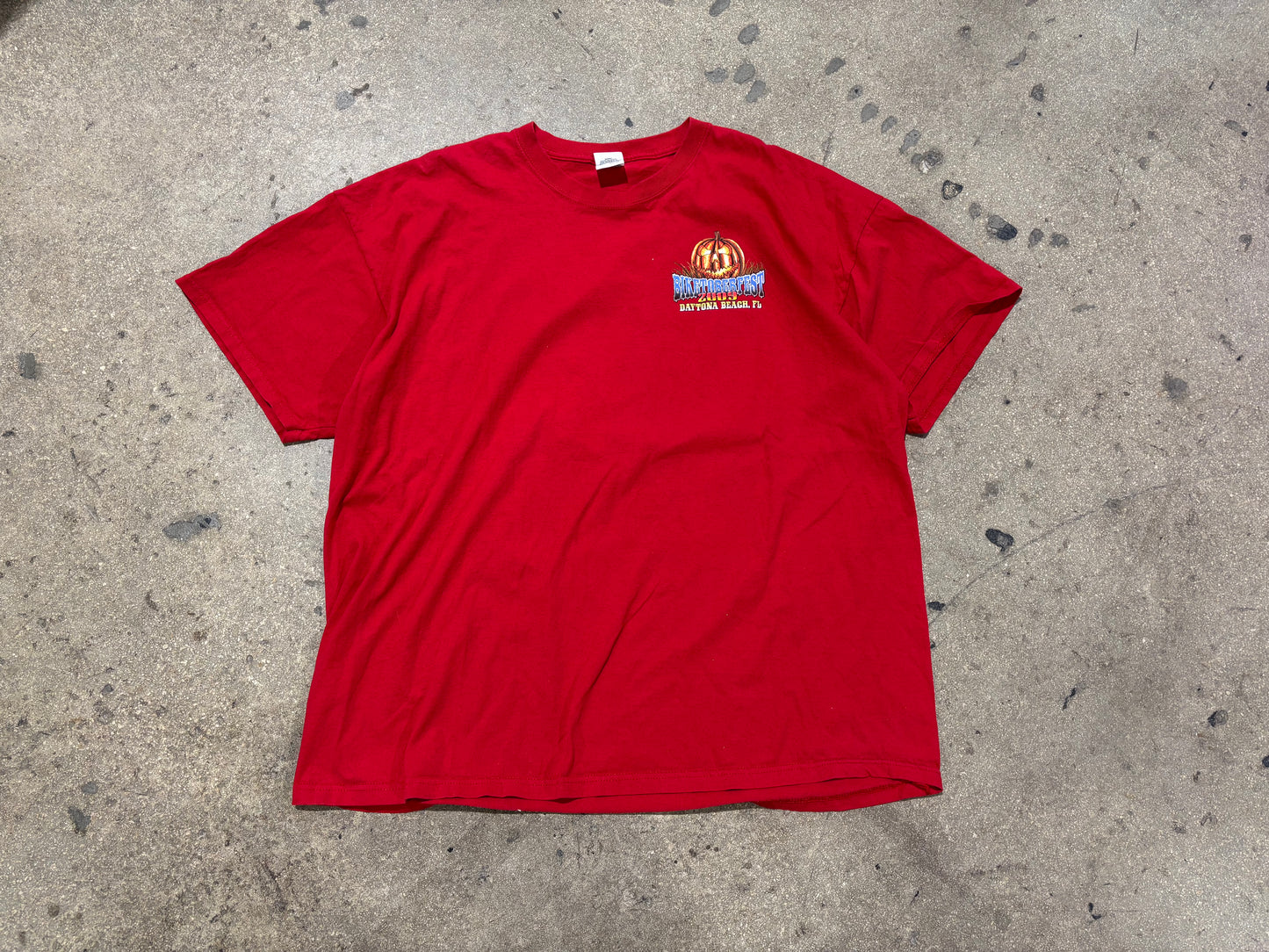 2009 Biketoberfest Tee - Red Size 3XL