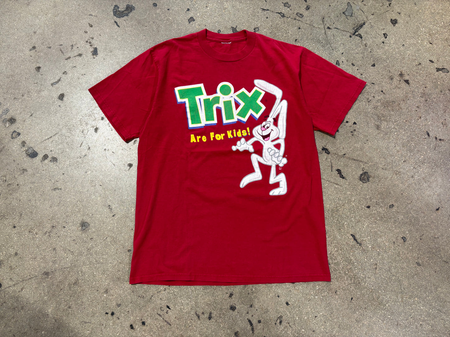 Trix are for Kids Tee - Red Size Large