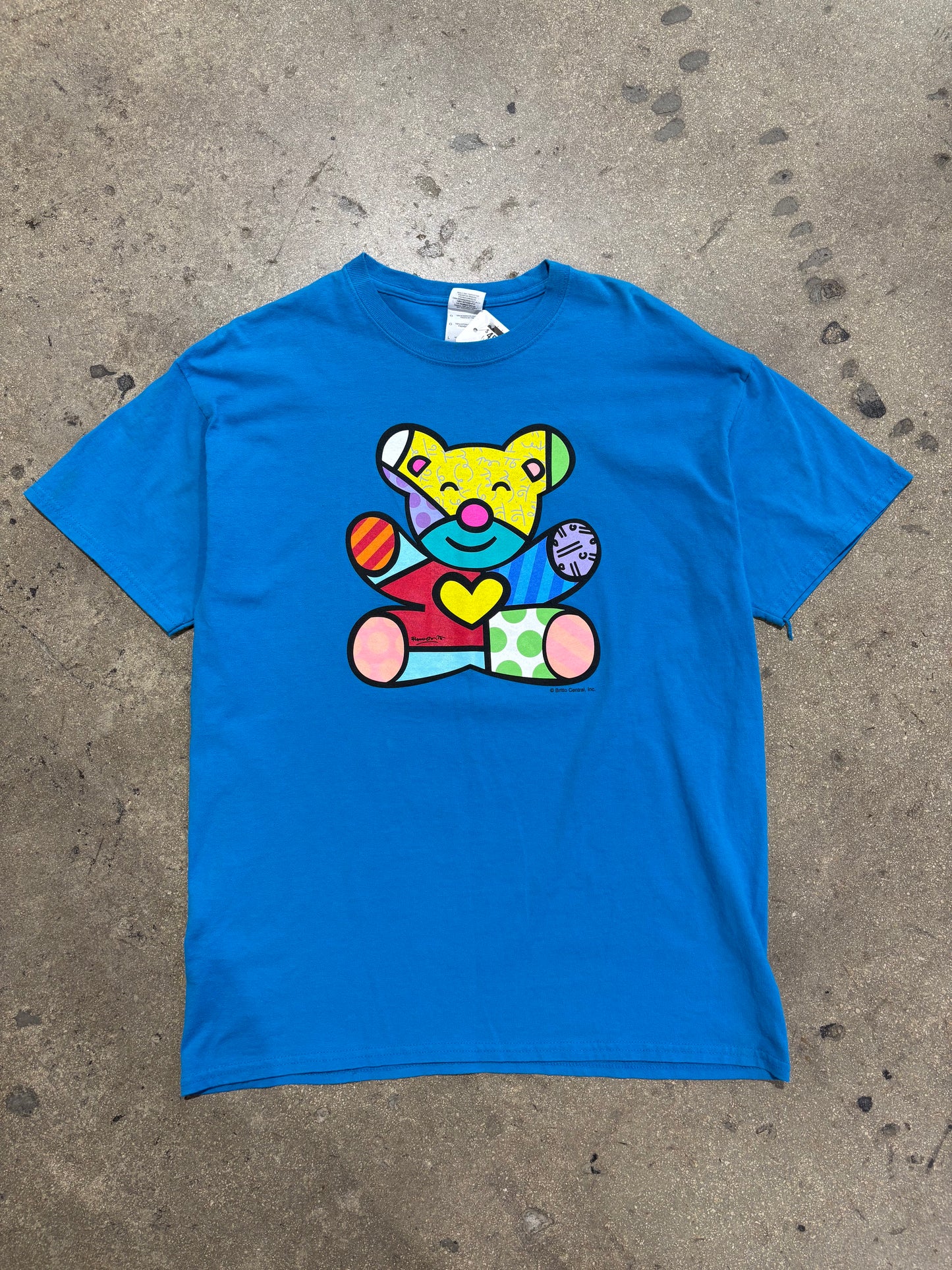 Brito x UM Children Hospital Tee - Blue Size Large (21x29)