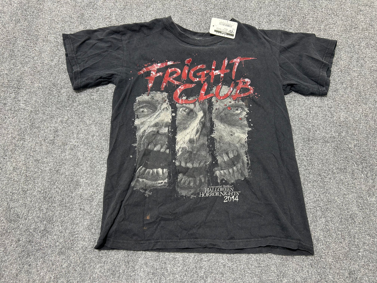 WMNS Halloween Horror Nights Tee - Black Size Medium