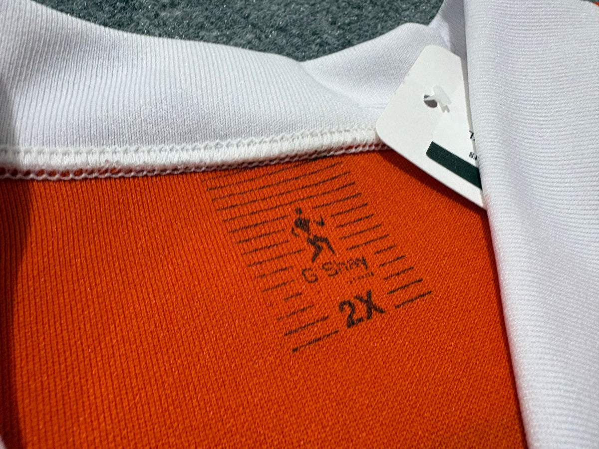FAMU Swole Rattlers Football Jersey - White/Orange Size 2XL