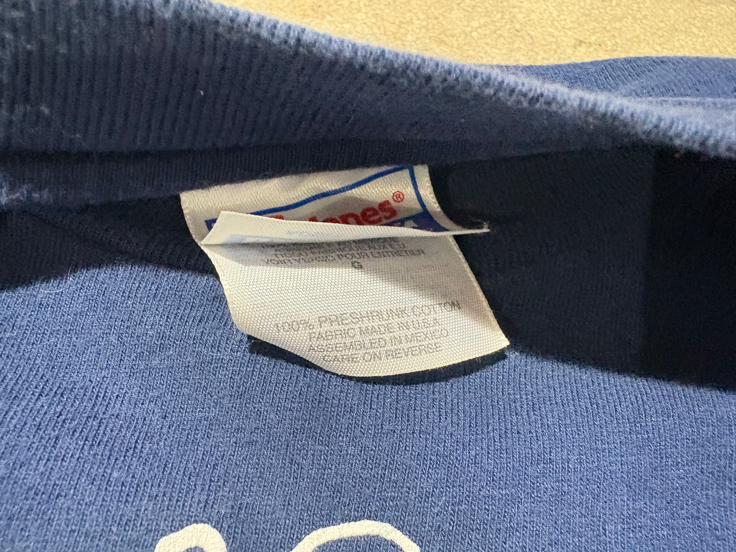 Eskimo Joes Stillwater Tee - Navy Size Large