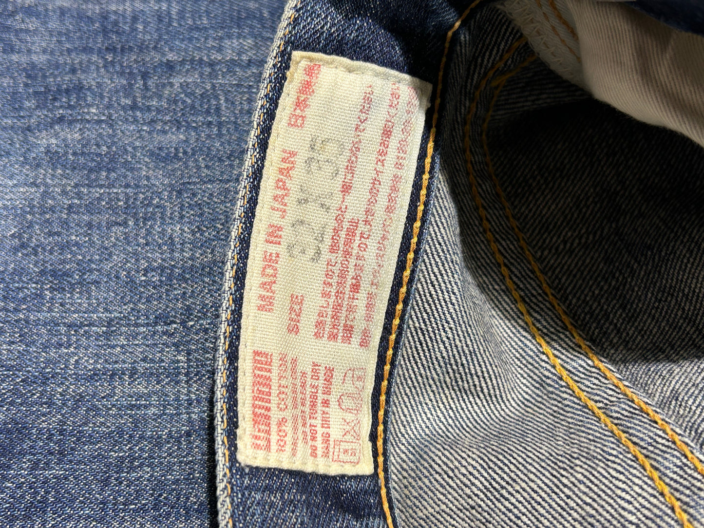 Evisu With Yeeks Out Jeans - Blue Size 33