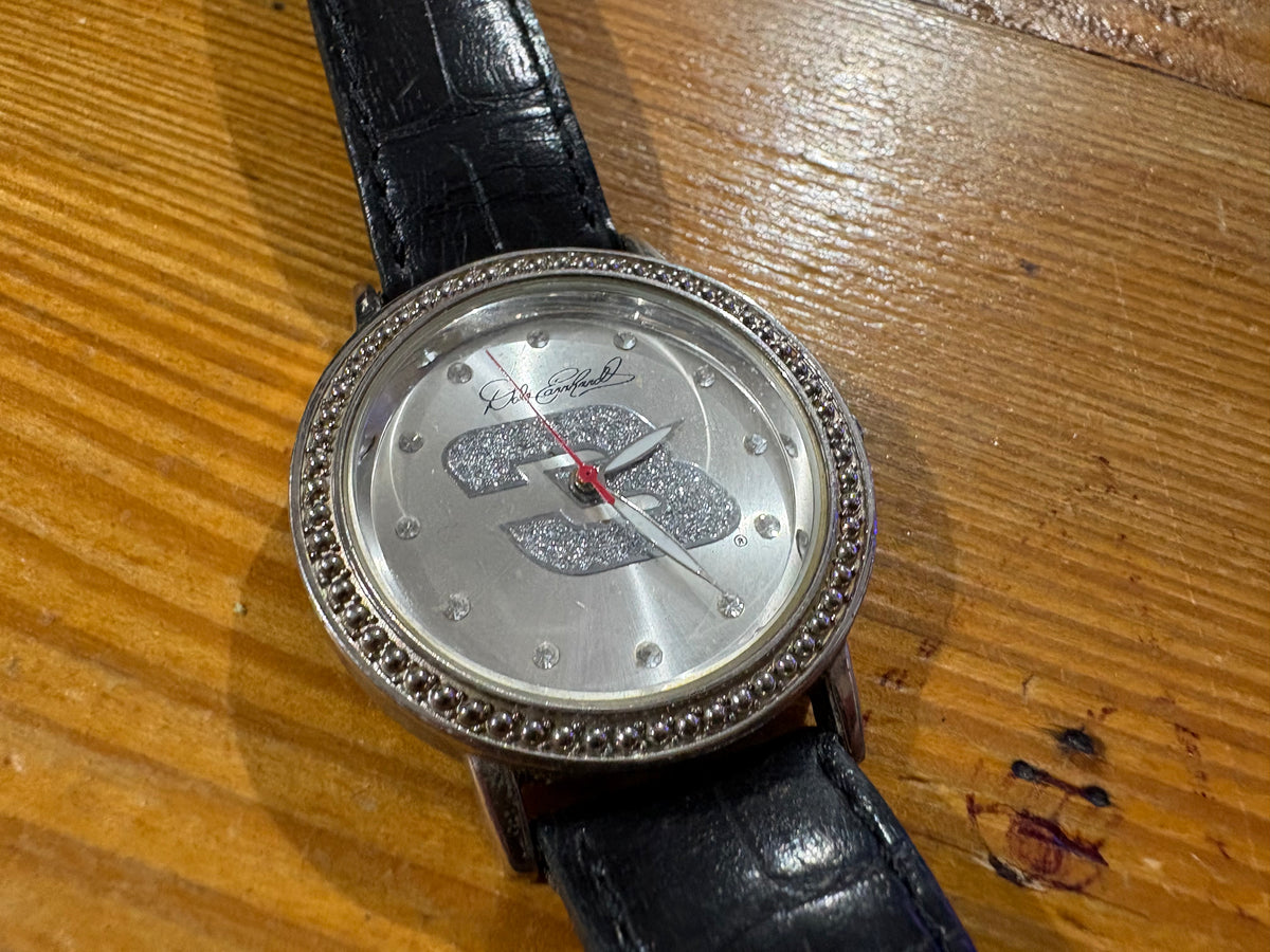 Dale Earnhardt #3 Iced Out Watch - Black