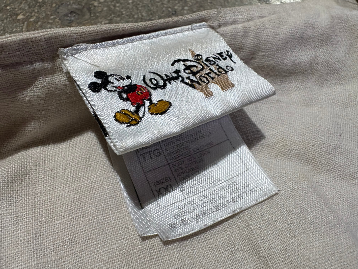 Mickey Steamboats Baseball Jersey - Cream/Navy Size XXL