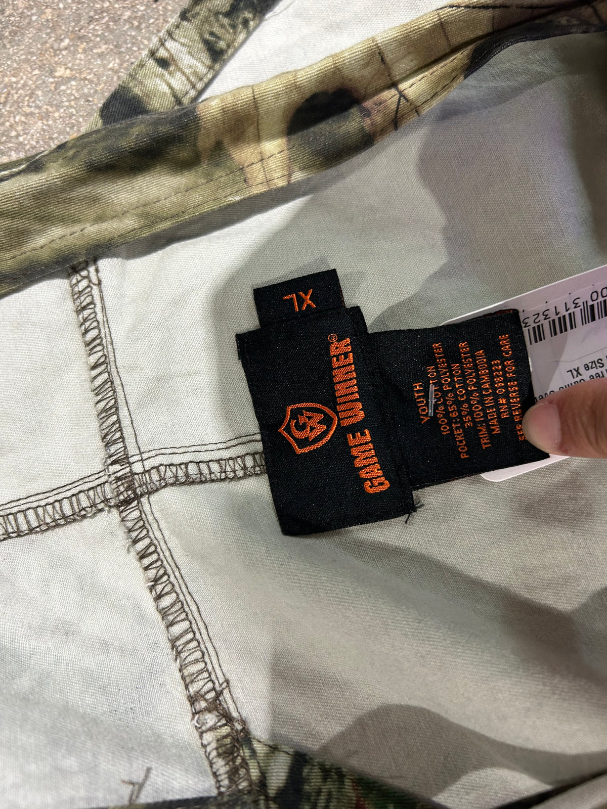 Real Tree Camo Overalls - Multi Size XL