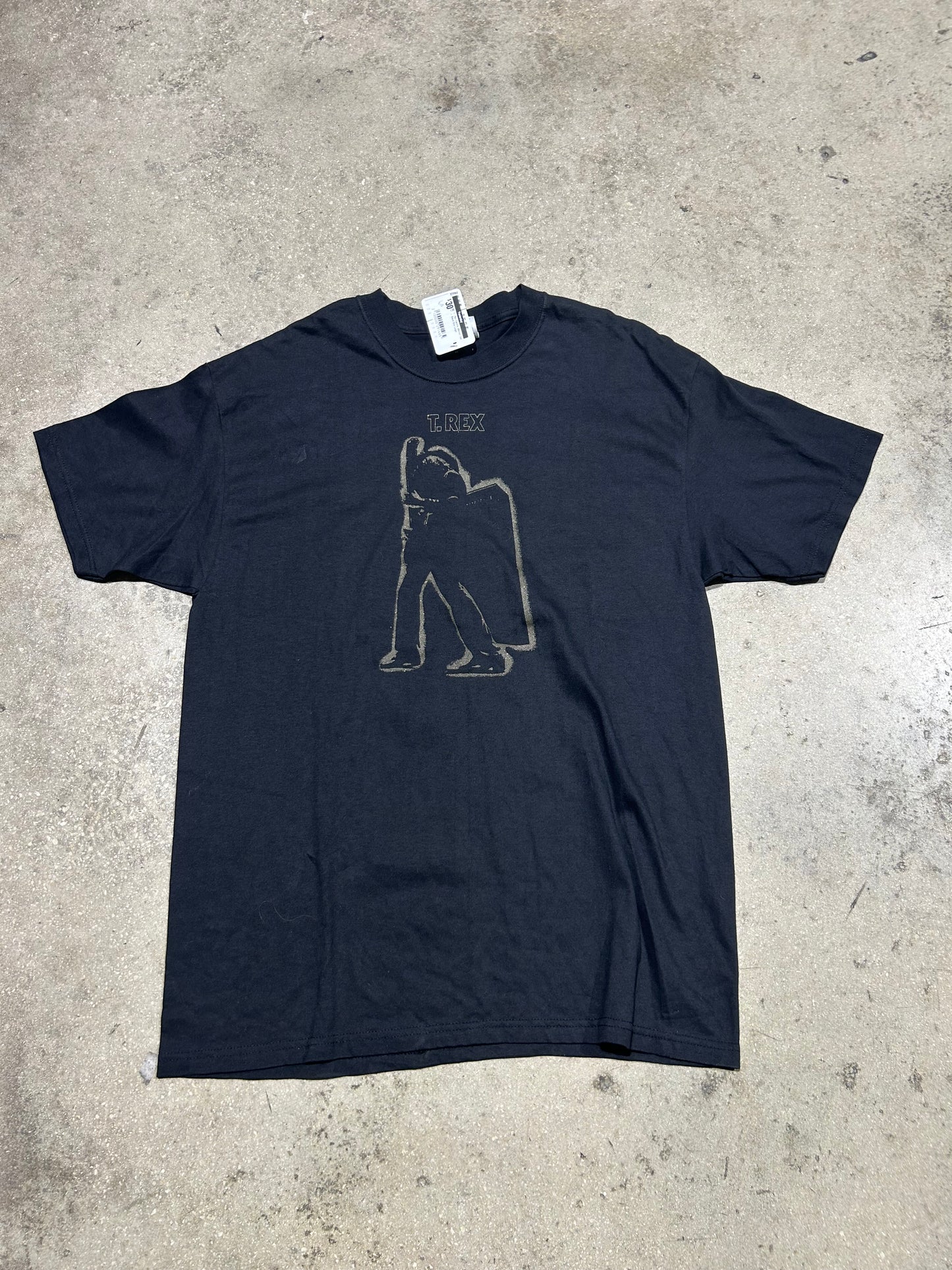 T-Rex Electric Warrior Tee - Black Size Large