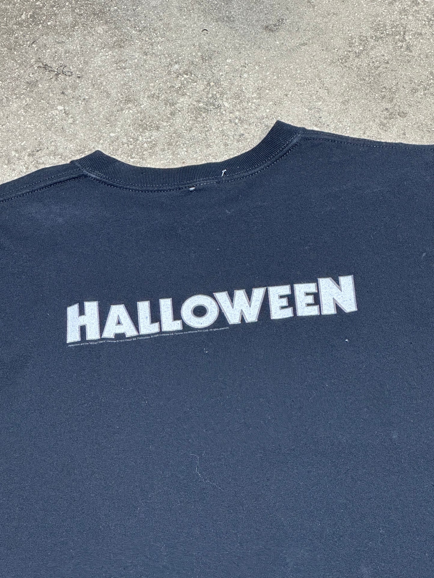 2005 Halloween Big Face Mike w/ House - Black Size XL