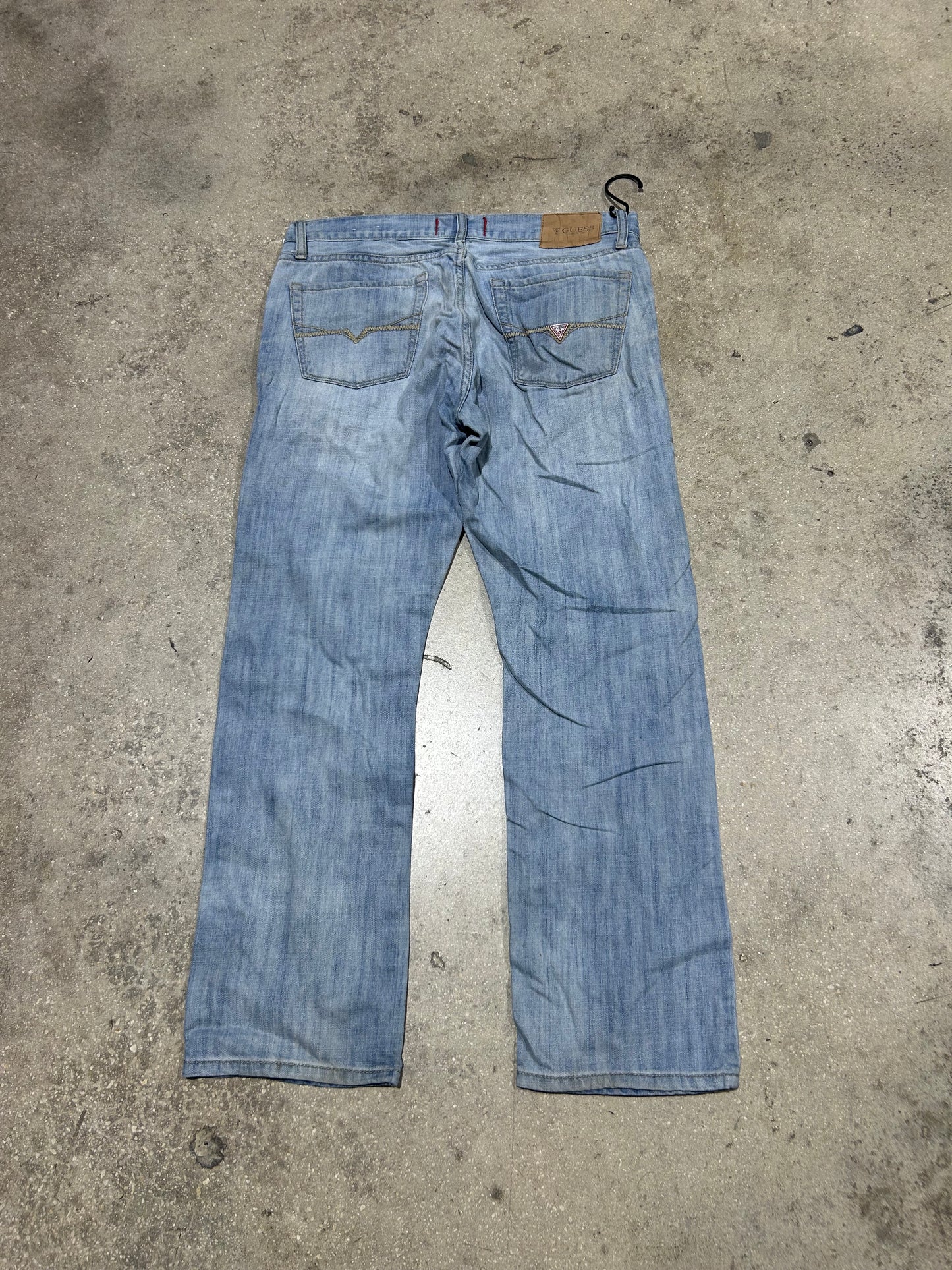 Guess Straight Jeans - Blue Size 32