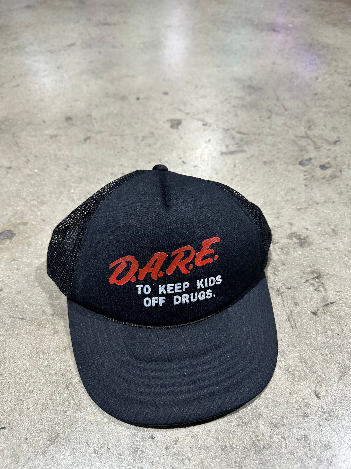 DARE Trucker Hat - Black