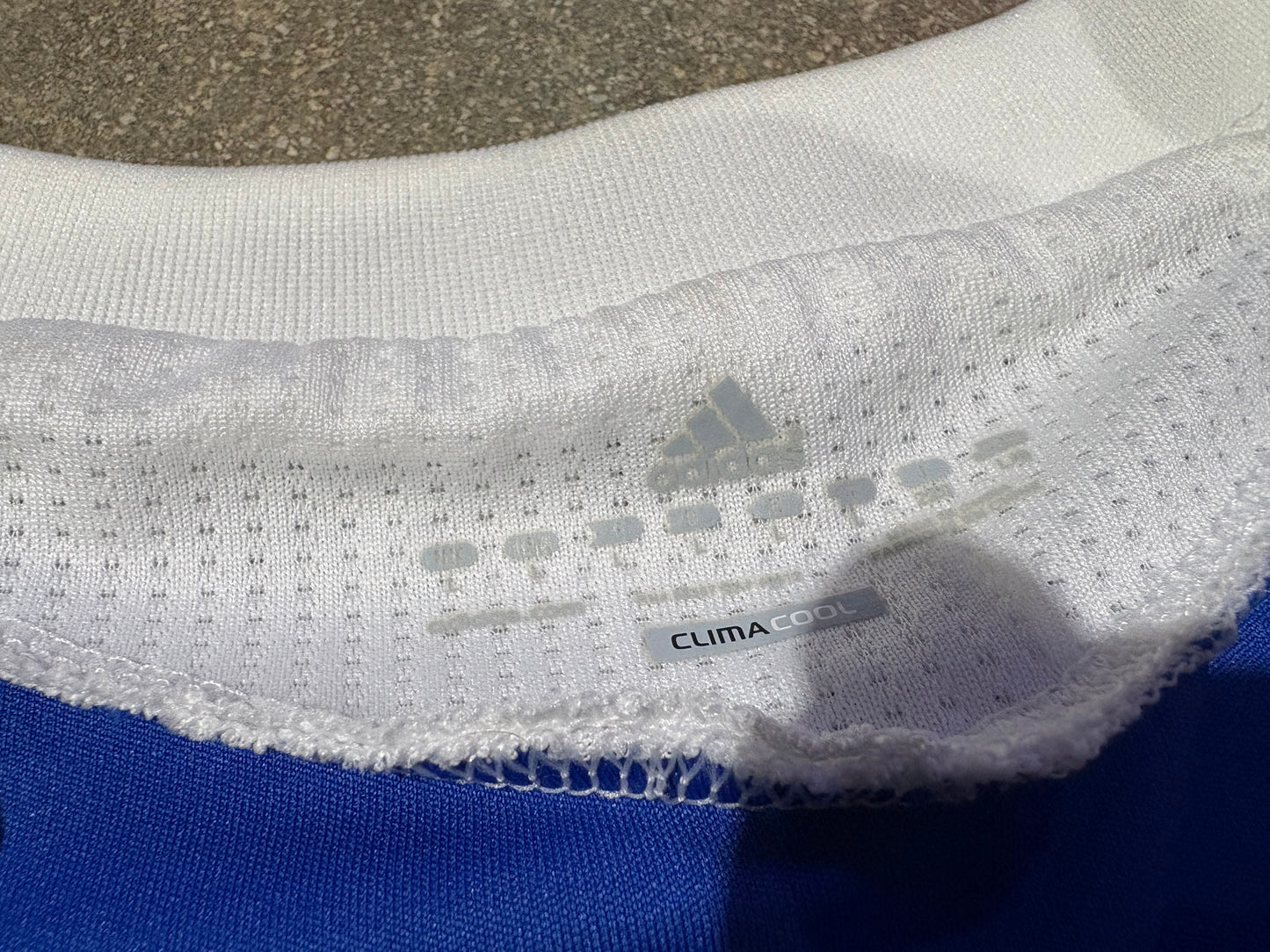 Adidas Chelsea Samsung Soccer Jersey - Blue Size Large