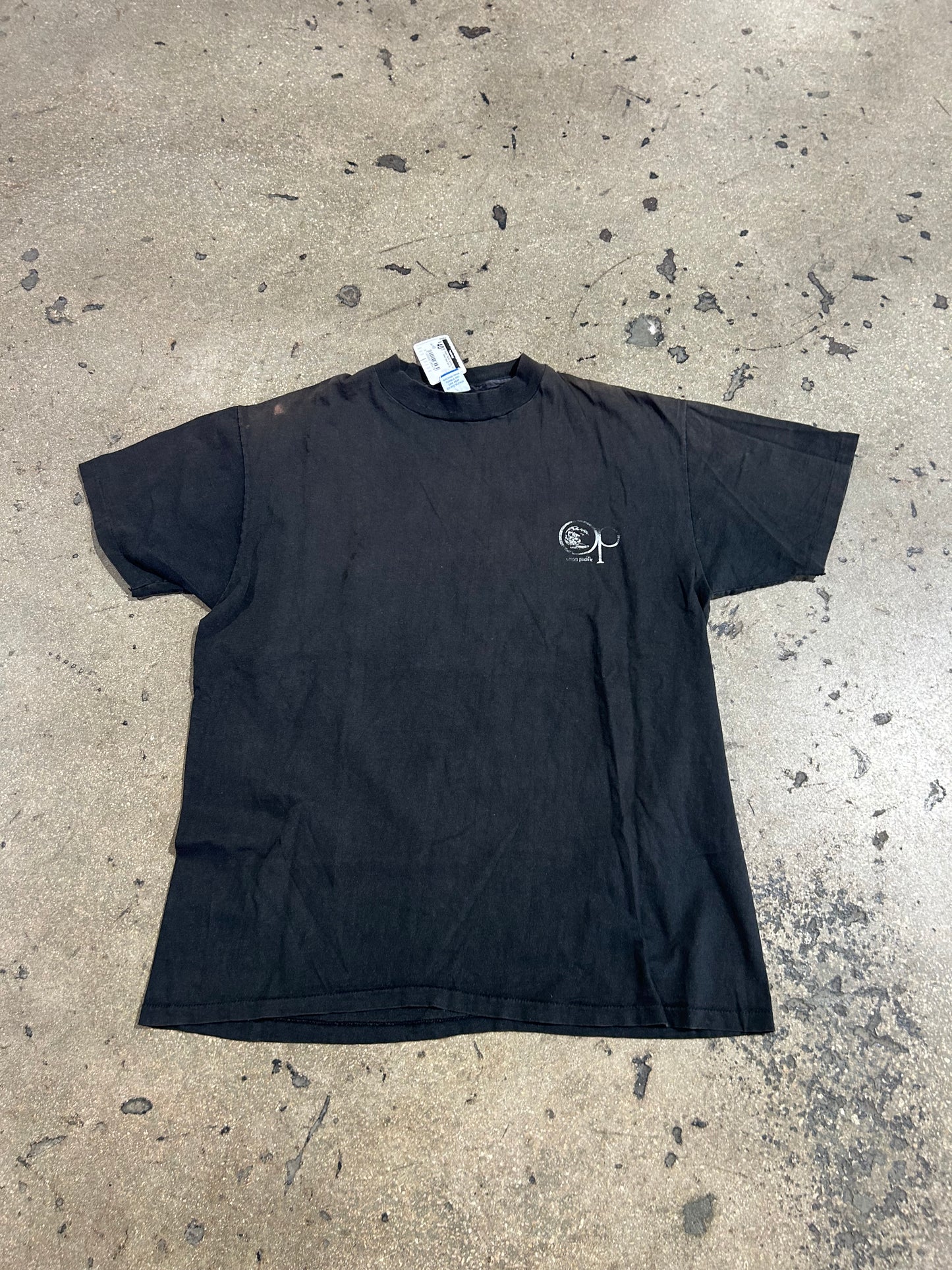 Ocean Pacific Surfing Tee - Faded Black Size XL