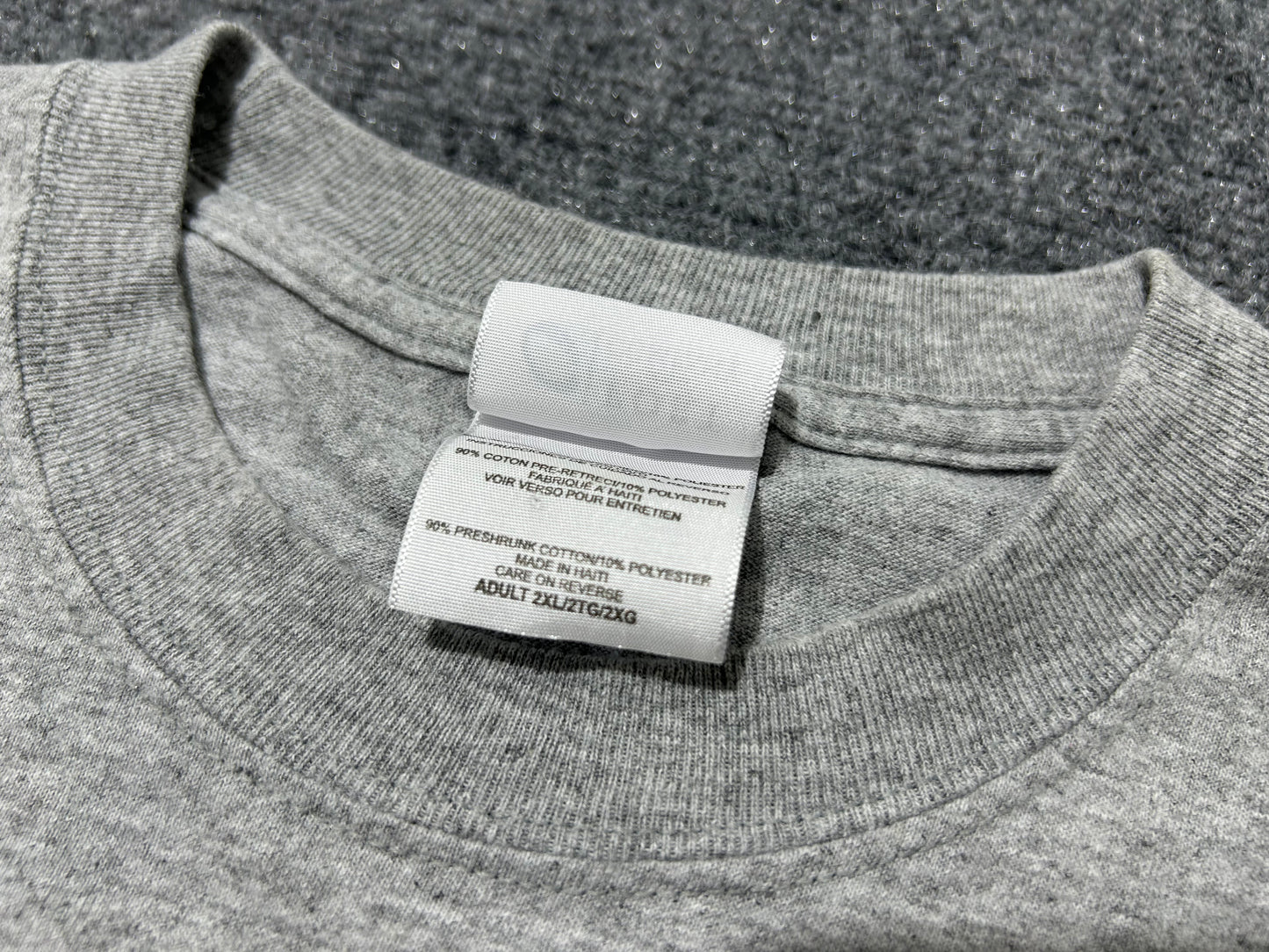 2006 Fish Hard Tee - Gray Size XXL