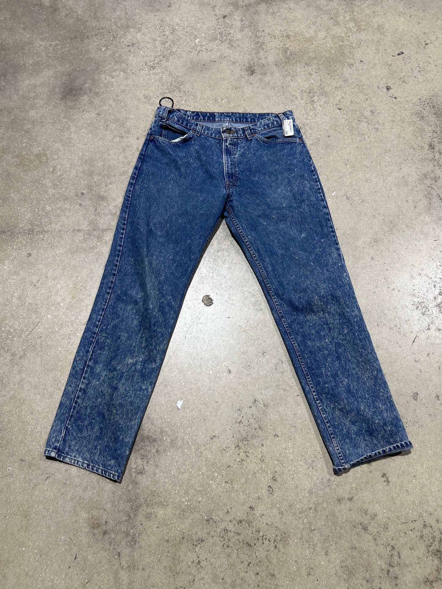 Levis Yellow Tab Denim - Dark Blue Acid Size 36x32