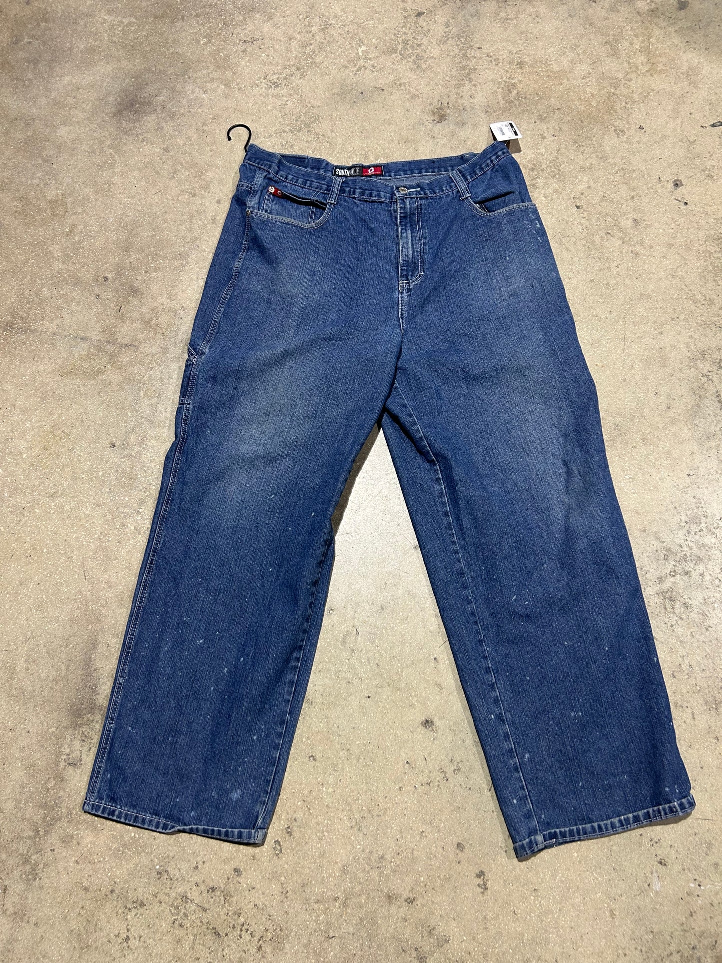 SouthPole Baggy Jeans - Blue Size 38