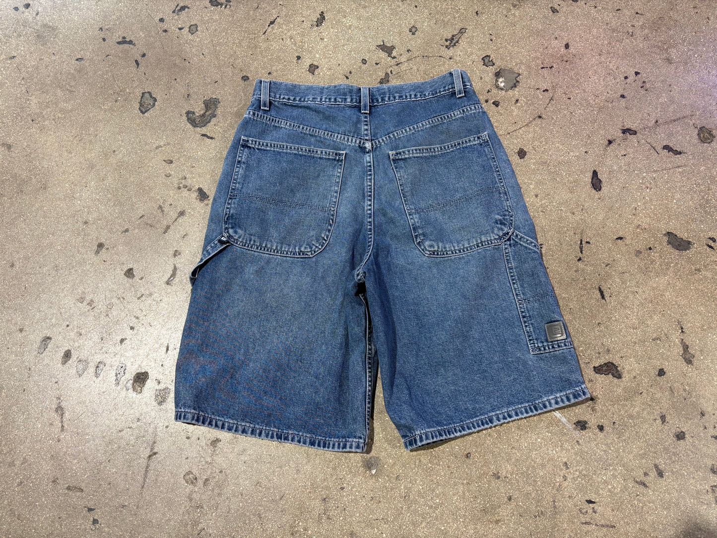 Levis L2 Carpenter Jean Shorts - Blue Size 31