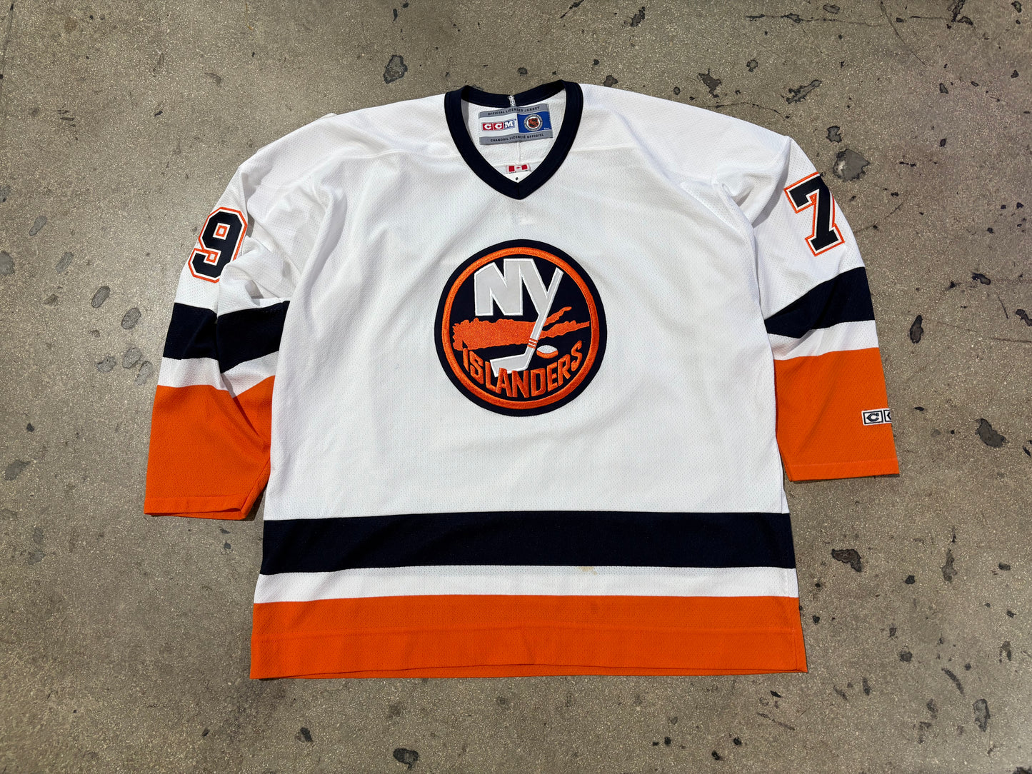 CCM NY Islanders Yashin #79 Authentic Jersey Size XL