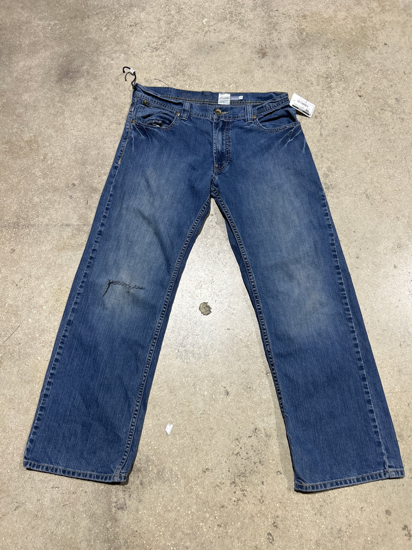 Levis Silver Tab Loose Denim Pants - Blue Size 34x32
