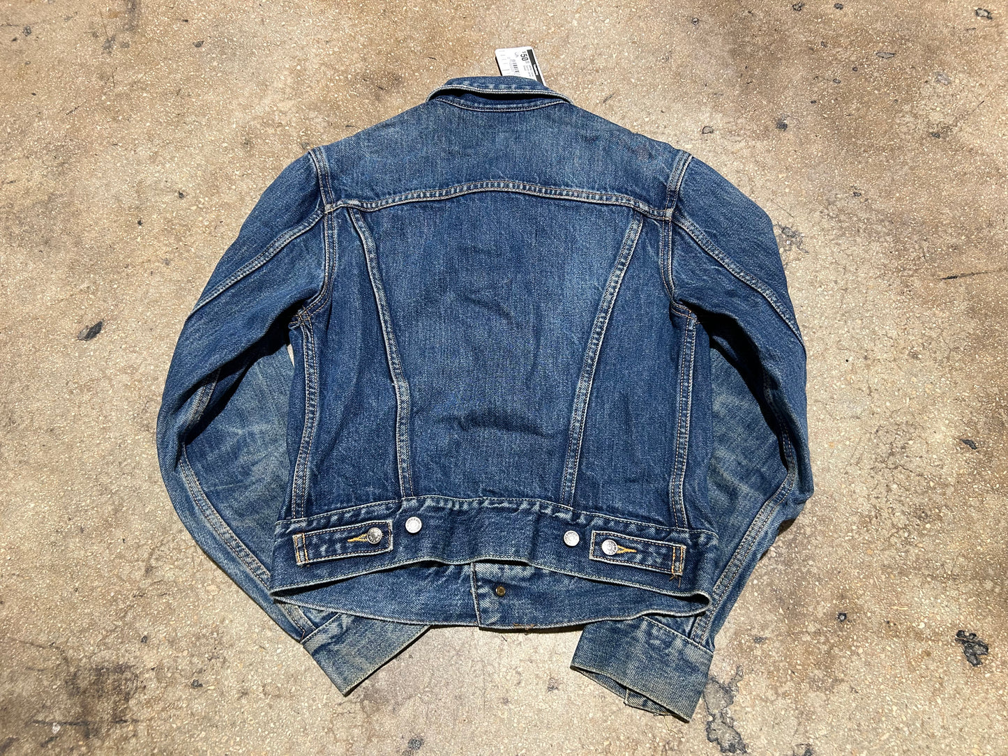 WMNS Diesel Trucker Denim Jacket - Blue Size Small