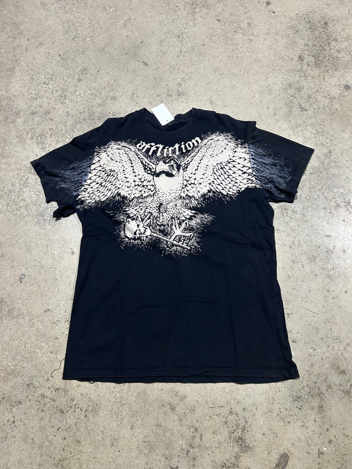 Affliction Eagle Tee - Black Size XL