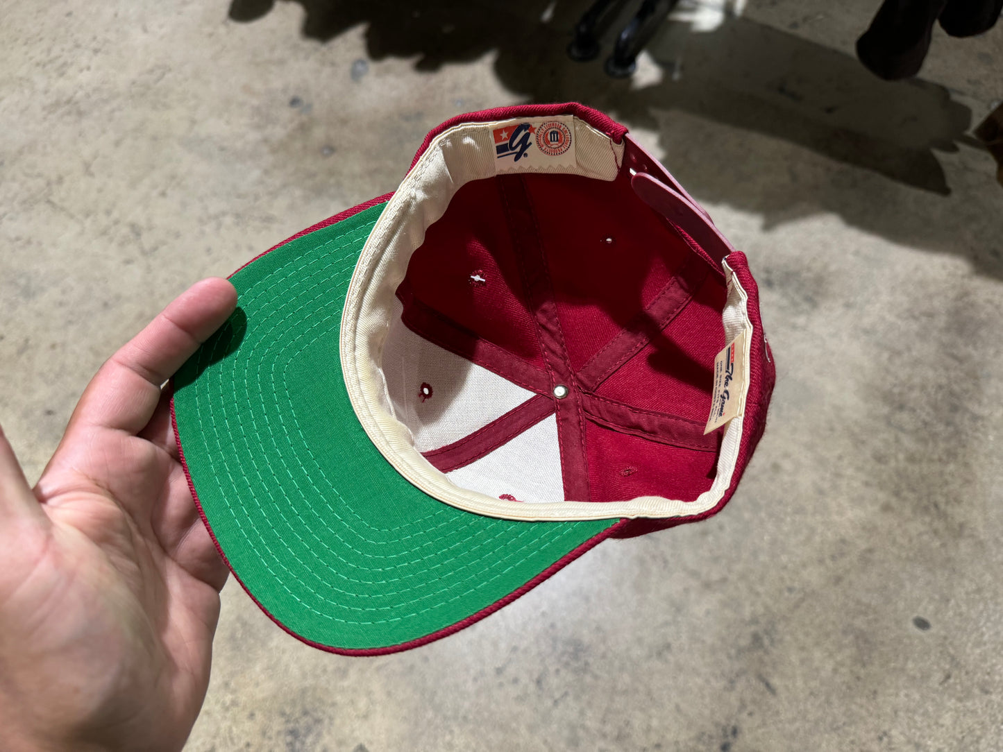 University Of Alabama Red Snapback